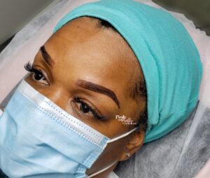 black-owned business Posh And Pretty Brow Bar