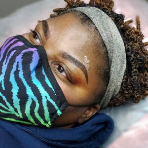 black-owned business Posh And Pretty Brow Bar