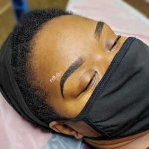 black-owned business Posh And Pretty Brow Bar