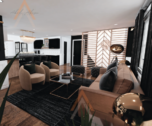 Abode Above Interiors black-owned business