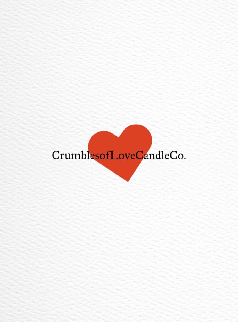 black owned business Crumbles of Love Candle Company