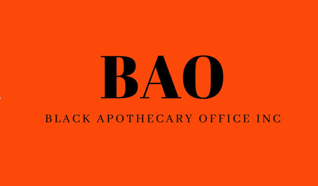The Black Apothecary Office Inc | BAO.Universe black-owned business